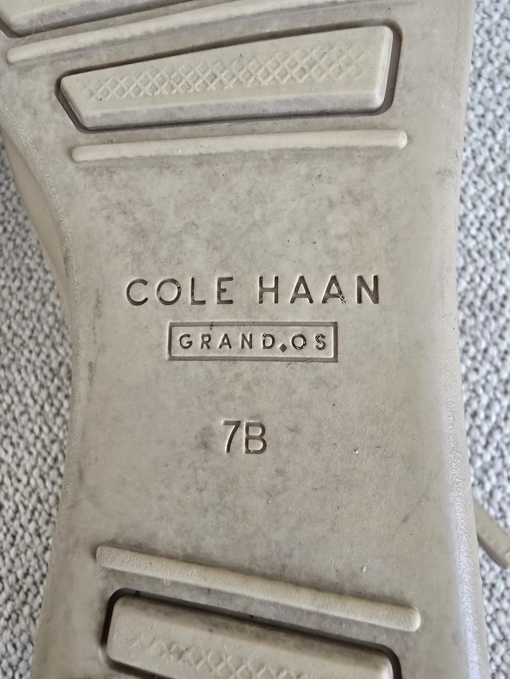 COLE HAAN GRANDOS Callie Waterproof Patent Leather Wedge Rainbooties - Cream, 7 - Picture 8 of 9